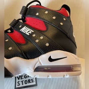 New Nike Air Max2 CB ‘94 Men’s Sneakers Shoes Size 9 Charles Barkley Black Red